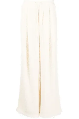 ECKHAUS LATTA Pantalones de bouclé anchos