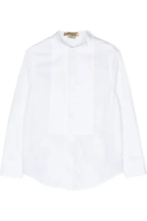 Stella McCartney Camisa con pechera plisada
