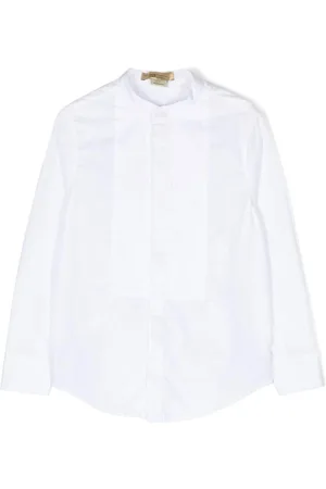 Stella McCartney Camisa con pechera plisada