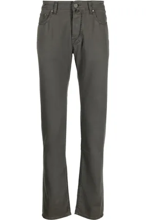 Jacob Cohen Pantalones slim Bard con tiro medio