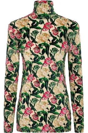 Paco rabanne Top con estampado floral