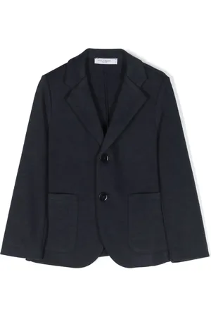 Paolo Pecora Blazer con botones y parche del logo