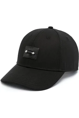 Neil Barrett Gorra con parche y piercing