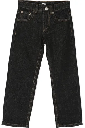 Molo Jeans rectos con tiro medio