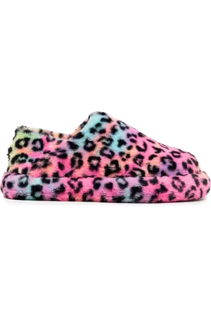 Natasha Zinko Sandalias con motivo de leopardo