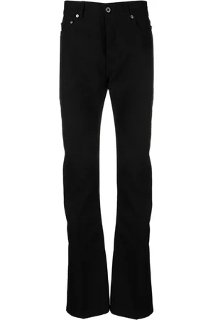 Rick Owens Pantalones bootcut con tiro medio