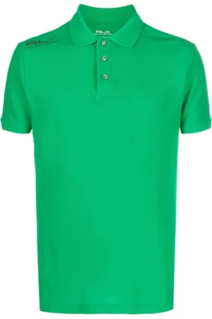 Ralph Lauren Playera tipo polo con logo estampado