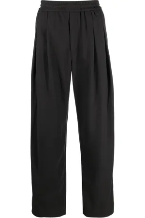 WOOYOUNGMI Pantalones anchos con tiro medio