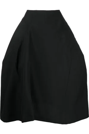 Comme des Garçons Falda midi con paneles