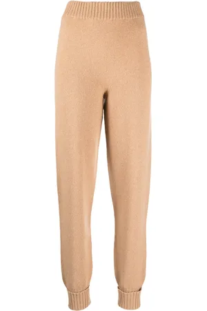 Twin-Set Pants tejidos de canalé con pretina elástica