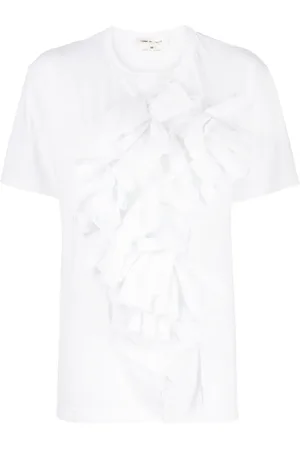 Comme des Garçons Playera con aplique de moño