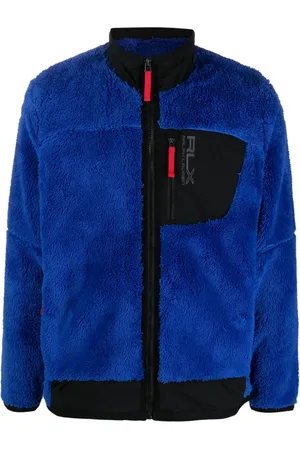 Ralph Lauren Chamarra bomber con cuello de tortuga y paneles