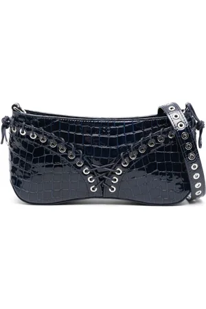 Ludovic De Saint Sernin Bolsa de hombro The Cleavage con efecto de piel de cocodrilo