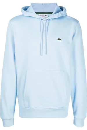 Lacoste Hoodie con parche del logo y cordones