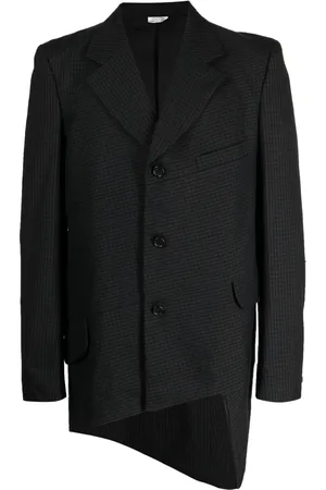 Comme des Garçons Blazer con cuadros estampados