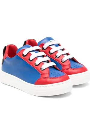 Moschino Tenis bajos con paneles
