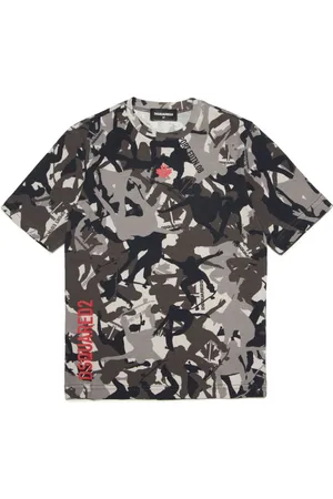 Dsquared2 Playera manga corta con logo estampado