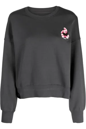 Izzue Sudadera con logo bordado