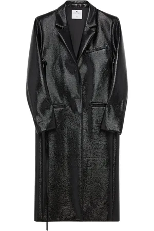 Courrèges Gabardina midi vinyl