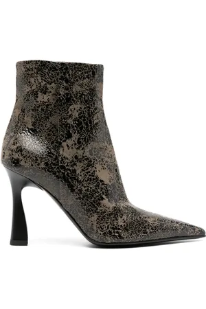 Premiata Botas con efecto agrietado y tacón de 95mm