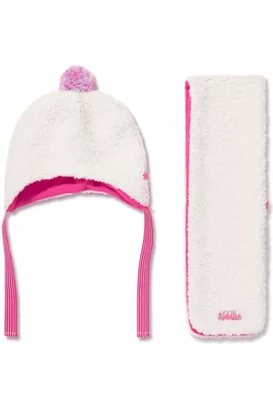 Billieblush Set de gorro texturizado con pompón