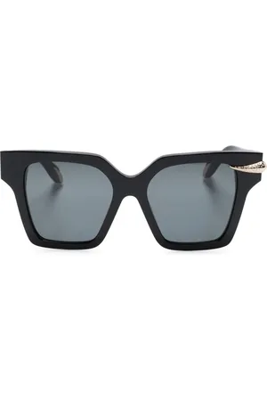 Roberto Cavalli Lentes de sol con armazón cuadrada