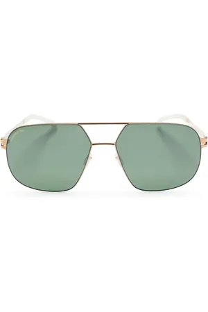 MYKITA Lentes de sol Angus con armazón estilo piloto