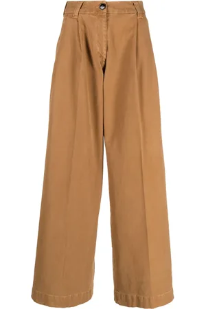 GABRIELE PASINI Pantalones anchos con tiro alto