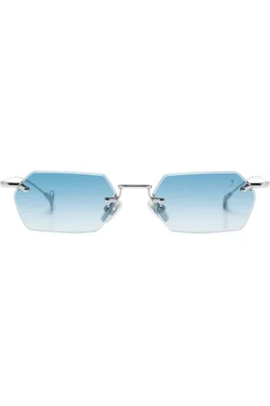 Eyepetizer Lentes de sol con armazón rectangular