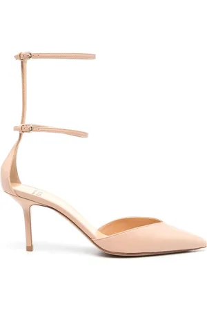 Francesco Russo Zapatillas con doble tira y tacón de 75mm
