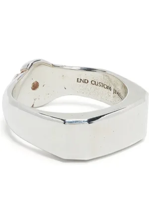 Takahiromiyashita The Soloist Anillo de sello con forma Born