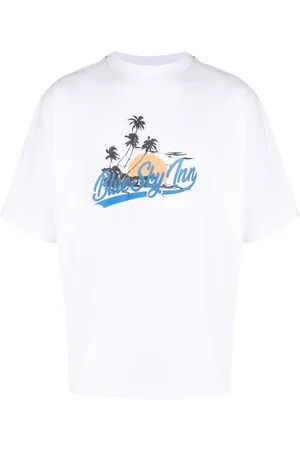BLUE SKY INN Playera con logo estampado