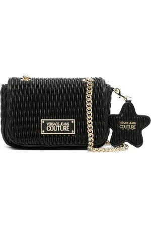 VERSACE Bolsa de hombro capitonada