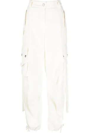 Msgm Pantalones cargo de terciopelo