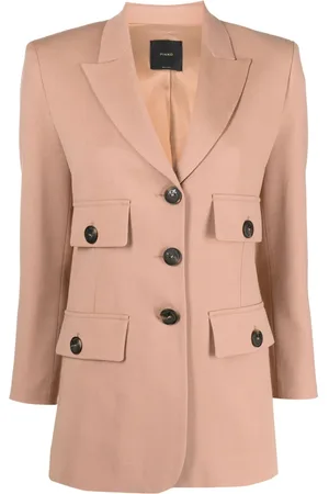Pinko Blazer con solapas de pico