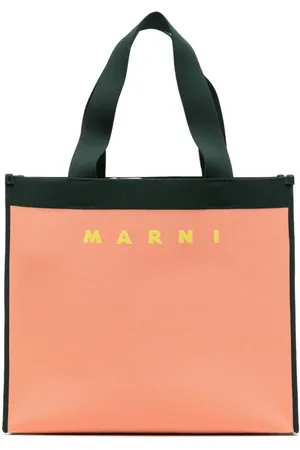 Marni Tote con logo en jacquard