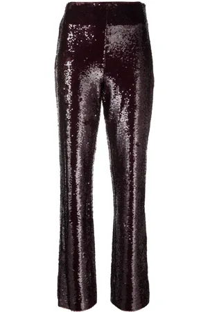 Simkhai Pantalones acampanados con detalles de lentejuelas