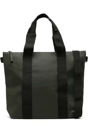 Rains Tote con logo en relieve
