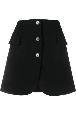 Lanvin Falda corta con botones