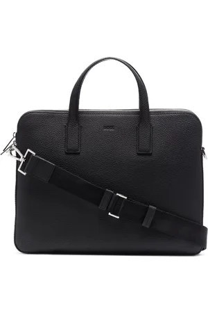 HUGO BOSS Funda para laptop con asa en el tope