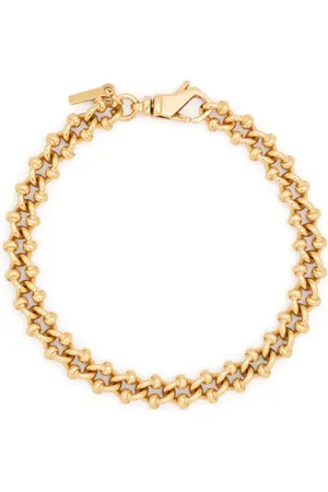 EMANUELE BICOCCHI Pulsera de cadena bañada en oro con detalle de nudo