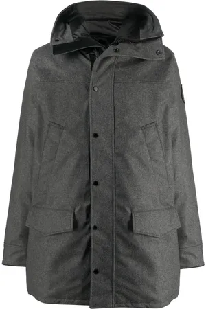 Parkas de color gris para hombre FASHIOLA.mx