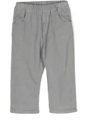 KNOT Pantalones de pana con parche del logo