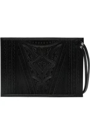RIER Mochila tipo mensajero con logo en relieve