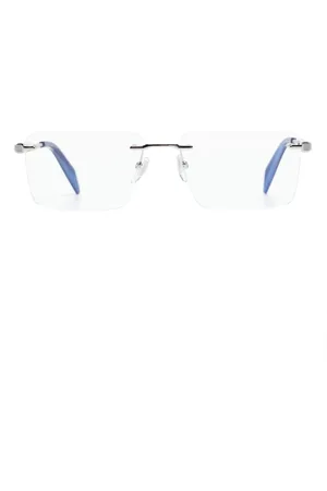 Chopard Lentes con armazón geométrica y logo grabado