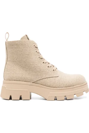 Calvin Klein Botas militares con tacón de 40mm