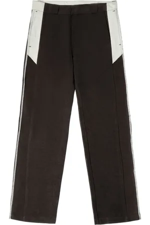 Heron Preston Pantalones rectos con tiro medio