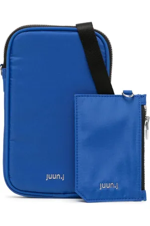 JUUN.J Bolsa mini con placa del logo