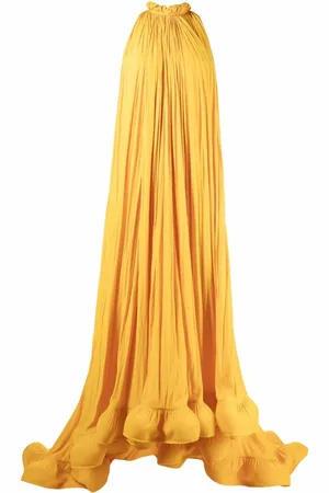 Lanvin Vestido de fiesta con detalle de dobladillo con volante