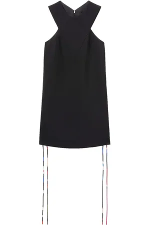 Puccini Vestido corto con detalle de agujetas